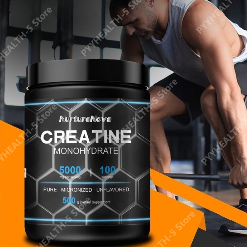 Creatine Monohydrate Powder - Creatina Monohidrato en Polvo 5000mg por
