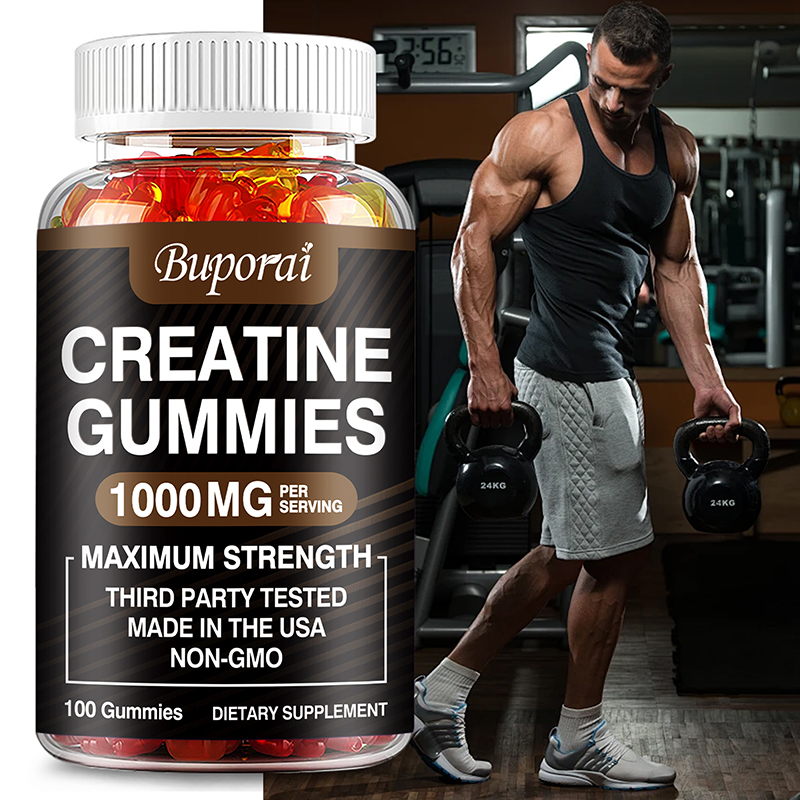 Creatine Monohydrate Powder - Gomitas monohidratadas de creatina: mejoran la