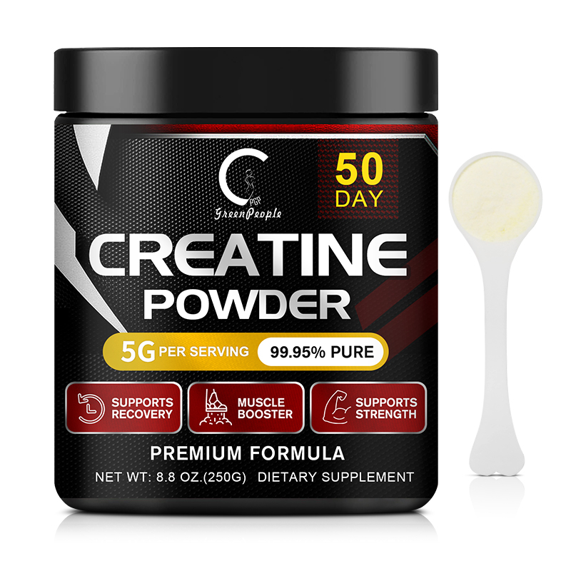 Creatine Monohydrate Powder - GPGP GreenPeople Polvo de monohidrato de