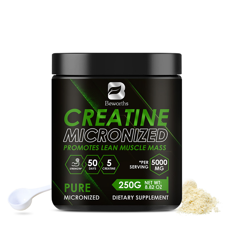 Creatine Monohydrate Powder - Beworths-Polvo de Monohidrato de Creatina, 5000Mg