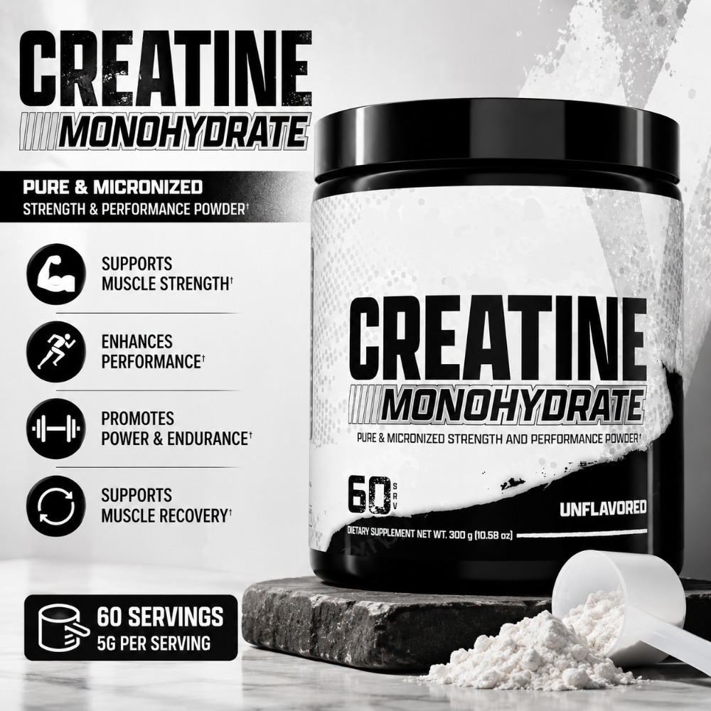 Creatina Monohidrato Microniza - Creatine Monohydrate Powder reseña y precio