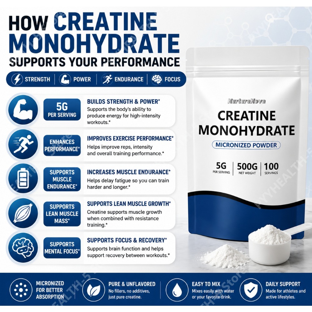 Creatina Monohidrato Microniza - Creatine Monohydrate Powder reseña y precio