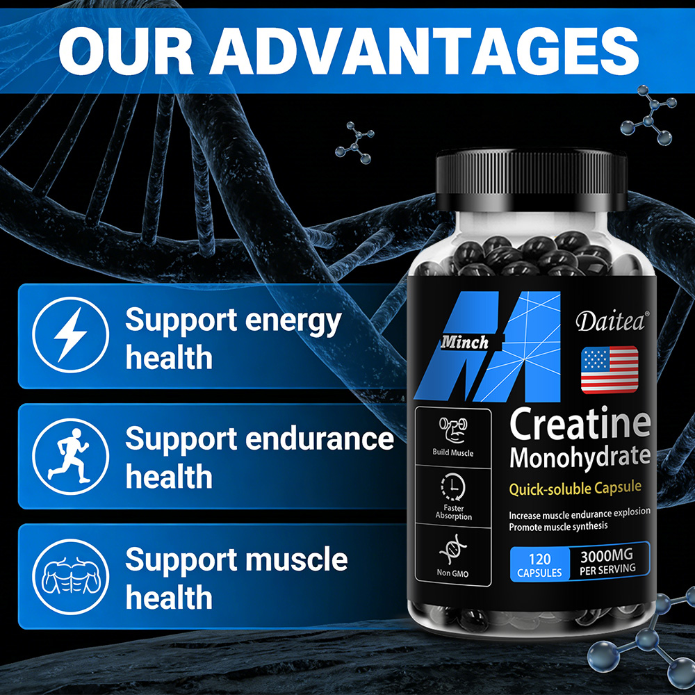 Cápsulas de Monohidrato de Cre - Creatine Monohydrate Powder reseña y precio