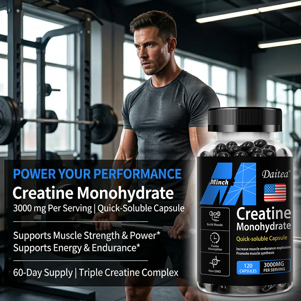 Cápsulas de Monohidrato de Cre - Creatine Monohydrate Powder reseña y precio