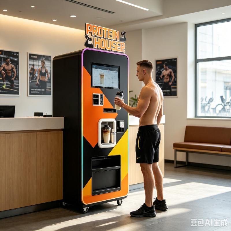 Máquina Expendedora Automática - Nutrition Sports Fitness reseña y precio