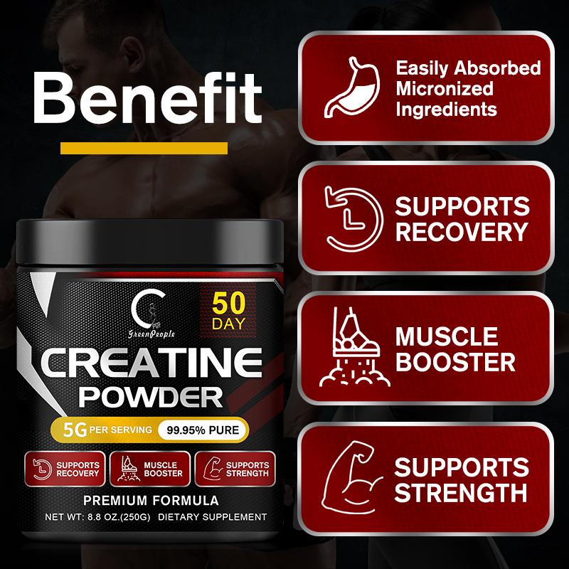GPGP GreenPeople Polvo de mono - Creatine Monohydrate Powder reseña y precio