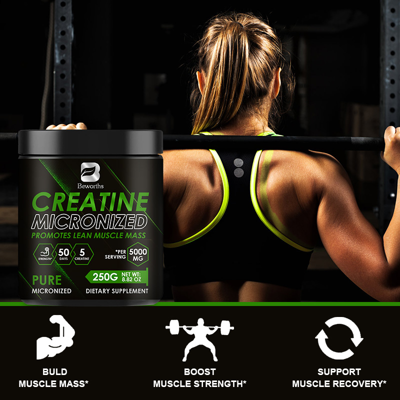 Beworths 250g Creatina Monohid - Creatine Monohydrate Powder reseña y precio