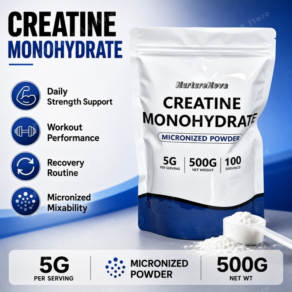 NurtureNova Creatina Monohidra - Creatine Monohydrate Powder reseña y precio